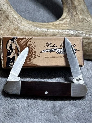 Parker - Edwards EE. UU. Mini Cuchillo Canoa - Nuevo en Caja Leer Descripción Ca1980s A88P Foto 1 de 4