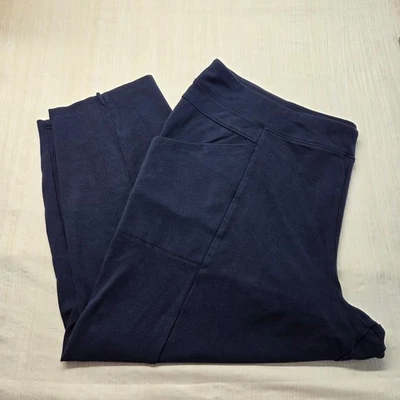 Jockey Woman's 3X Navy Blue Pull On Skinny Leggings with Pockets - Image 1 of 4