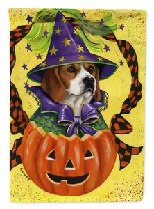 Caroline's Treasures Beagle Halloweenie House Flag PPP3015CHF - Picture 1 of 4