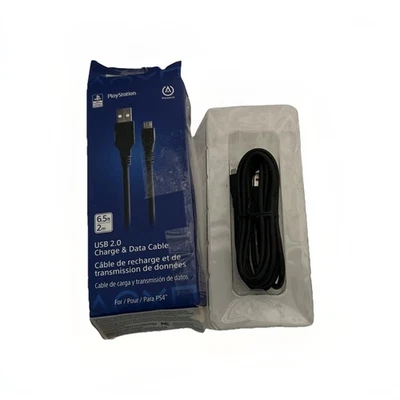 1x Cable de Carga PowerA USB 2.0 para Playstation 4 - Negro Foto 1 de 4
