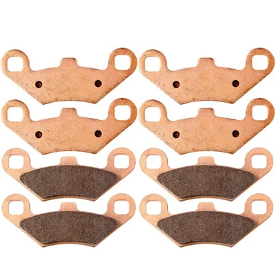 Front Rear For Polaris Sportsman 500 Touring HO 2010 Sintered Brake Pads Foto 1 de 4