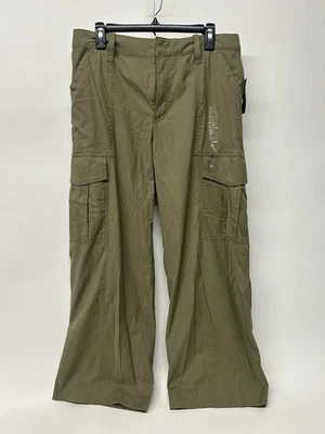 Pantalones cargo Tommy Hilfiger para mujer talla 10 oliva nuevos con etiquetas Foto 1 de 4