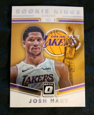 2017-18 Donruss Optic #26 Josh Hart Rookie Kings Los Angeles Lakers - Image 1 of 2