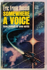 Somewhere A Voice by Eric Frank Russell Ace F-398, 1965 Paperback - Imagen 1 de 9