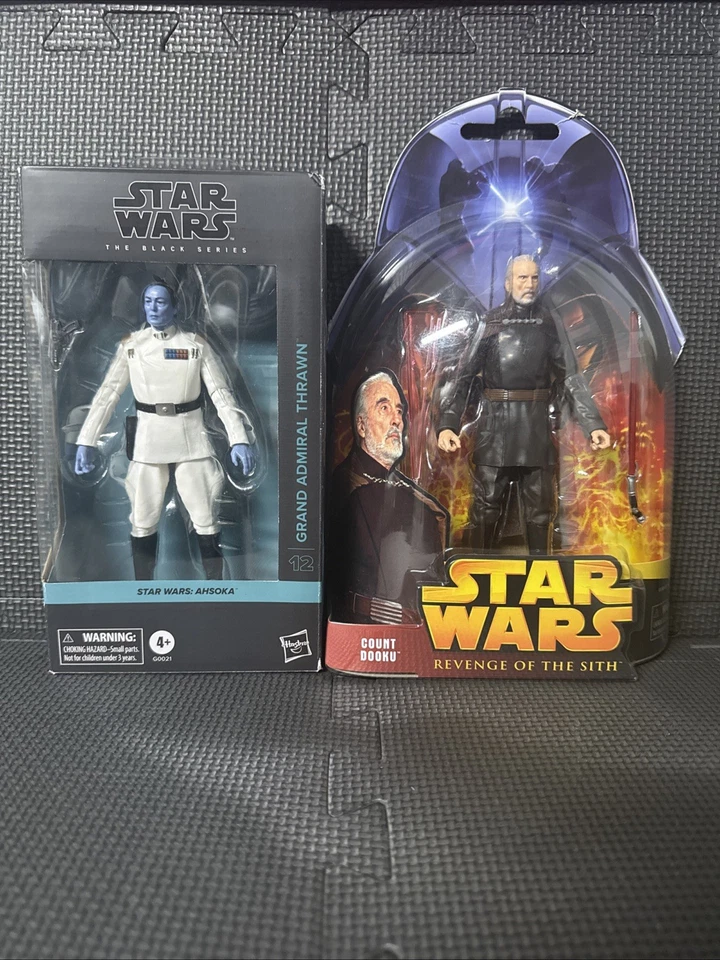 Star Wars Black Series Count Dooku 6” Figure ROTS 20th Anniversary Hasbro