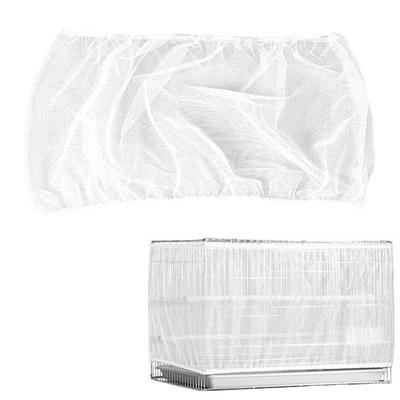 1 pcs Couvertures de cage à oiseaux protections en filet pièges à graines rég... - Photo 1/4