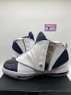 8 码 - Air Jordan 16 复古 2016 午夜海军蓝 — 第 1/4 张图片