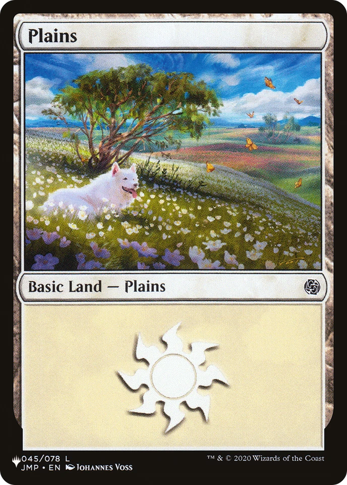 Plains (045) (JMP) #45 | Near Mint | The List Magic MTG - Image 1 of 1