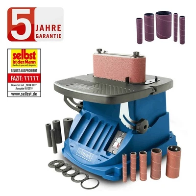 Scheppach Oszillierender Kanten-, Band- und Spindelschleifer OSM600 & Zubehör - Bild 1 von 4