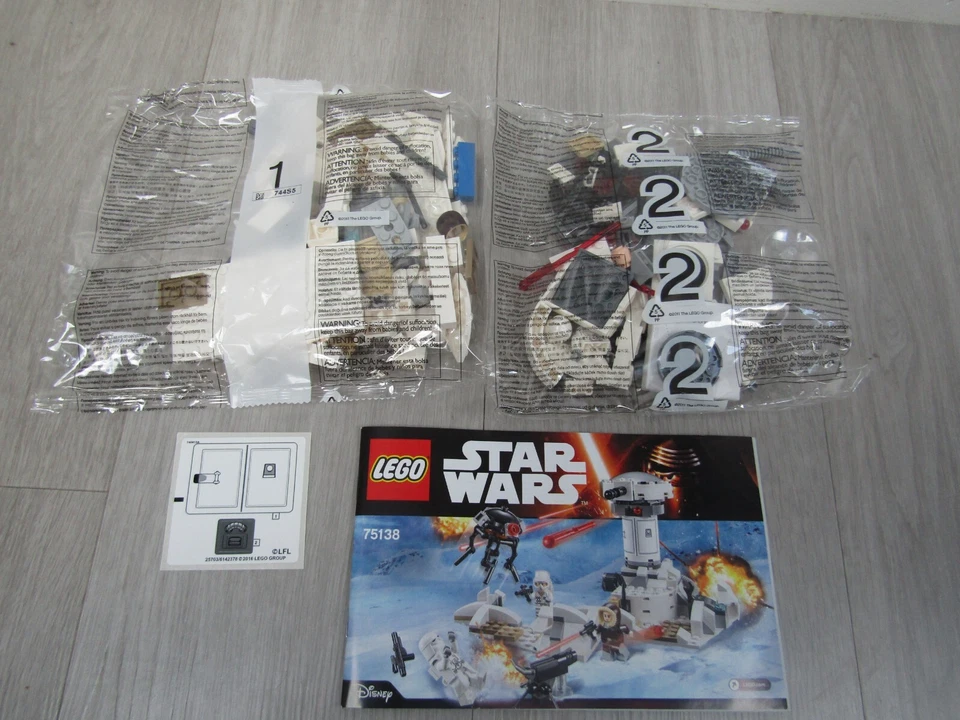 LEGO 75138 Star Wars Hoth Attack Set Probot Probe Droid Turret SEALED CONTENTS - Image 1 of 3