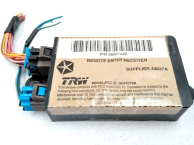 Receptor remoto de entrada sem chave 56021422 Dodge 1994 1997 Ram Van 1995 1996 R47 - Imagem 1 de 4