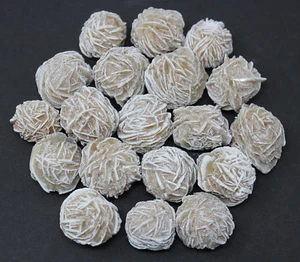 1/4 lb Desert Rose Selenite Stones (0.75"- 1.5" Crystal Healing Love Stone) 4 oz - Picture 1 of 5