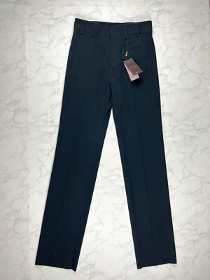 🔥70% DE DESCUENTO🔥 Pantalones negros sueltos de lona de algodón Gucci talla US28 Foto 1 de 4