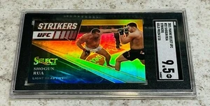 2021 Select UFC #22 Strikers Gold Prizm SHOGUN RUA SGC 9,5 come nuovo + 05/10 - Foto 1 di 3