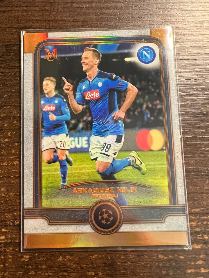 A123,357 - 2019-20 Topps Museum UEFA Champions Copper #47 Arkadiusz Milik/99 - Image 1 of 1