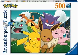 RAVENSBURGER*PUZZLE*500 TEILE*POKÉMON IM STADION*RARITÄT*OVP - Bild 1 von 2