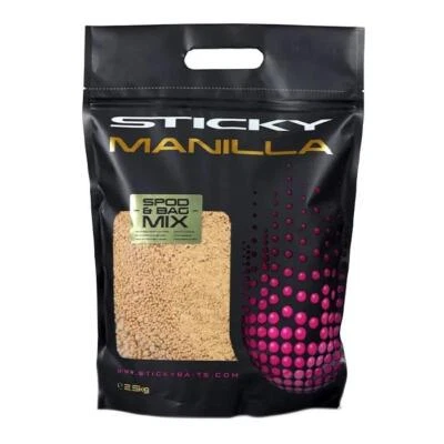 Cebos pegajosos Manilla Spod & Bag Mix 2,5 kg / Cebo de pesca de carpa Foto 1 de 4