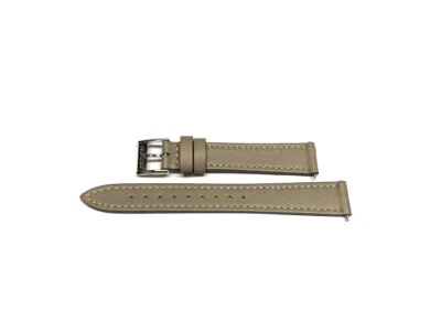 Pulseira de couro bege Hamilton Ardmore 14mm H600.112.113 / H600112113 para H112210 - Imagem 1 de 4