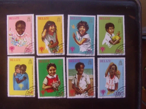 Belize Stamps Lot#D72  1982 Year of the Child Cover