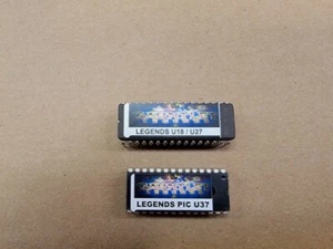 GAUNTLET LEGENDS NEW BOOT EPROM AND SECUTITY PIC WITH INSTURCTIONS - Picture 1 of 1