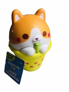 Squishy Toy Slow Rise To Relief Stress 3+. Super Soft Dog Shaped 4 Inches - Picture 1 of 5