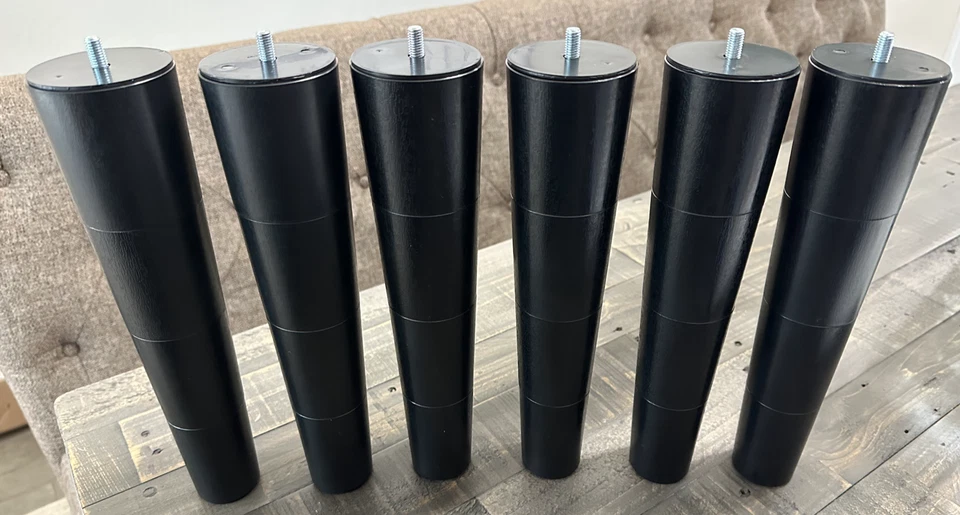 Base de cama ajustável 12" poste de perna cônico 6x suporte de perna tempurpedic FÁCIL 4.0 NOVO - Imagem 1 de 4