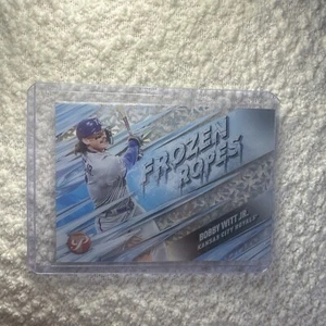 2024 Topps Pristine - Frozen Ropes #FR-8 Bobby Witt Jr. - Picture 1 of 2