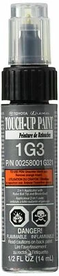 Pintura de retoque genuina Toyota gris magnético 1G3 .5oz 00258-001G3-21 Foto 1 de 2