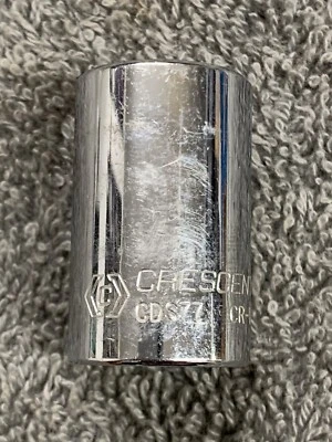 Crescent 1/2" Drive Shallow 12pt Sockets Standard 17MM - Image 1 of 4