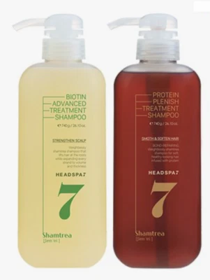 Head Spa 7 Treatment Shampoo set Anti-Hair Loss K-Beauty - Imagem 1 de 4