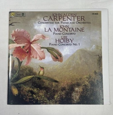 John Alden Carpenter John La Montaine Lee Hoiby Piano Concert Classical Music CD - Image 1 of 4