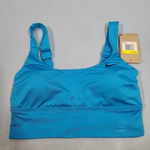 NWT Women's Nike Swim Adjustable Straps Padded Midkini Top Size Small MSRP $60 - Picture 1 of 7