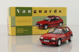 Vanguards VA12700; 1985 Peugeot 205 1.9 GTi, Cherry Red; Very Good Boxed
