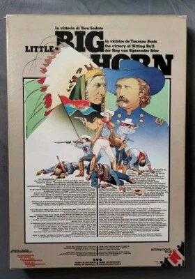 LITTLE BIG HORN GIOCO INTERNATIONAL TEAM WARGAME COMPLETO - Immagine 1 di 4