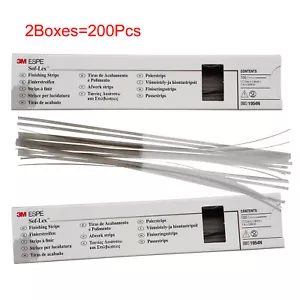 2Box 1954N Sof-Lex Finishing&Polishing Strips Coarse/Med/Narrow 100/Box - Picture 1 of 5