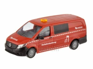 Busch 99110 MB Vito Aseag dirección de tráfico Aquisgrán serie especial 1:87 nuevo y embalaje original - Imagen 1 de 3