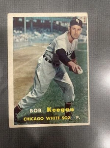 BOB KEEGAN 1957 Topps Baseball Card #99 Chicago White Sox VG (Follow Us) - Picture 1 of 4