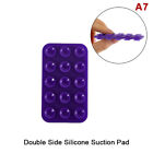 Suction Cup Wall Stand Multifunctional Silicone Phone Double-Sided Case Holde ba