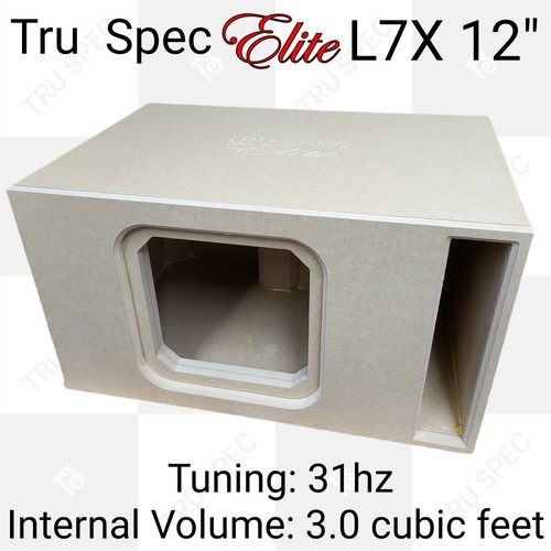 TRU SPEC Elite Prefab Kicker Solo X 12 L7X Subwoofer Box Enclosure TRU SPEC Elite Prefab Kicker Solo X 12 L7X Subwoofer Box Enclosure