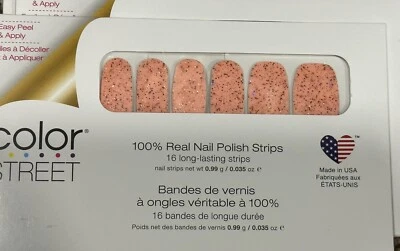 Цветные уличные полоски для ногтей ~ PEONY GLEE хозяйка эксклюзивный ~ новый в упаковке - Изображение 1 из 2