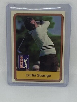 1981 Donruss Golf #3 Curtis Strange RC HOF NM/MT - Image 1 of 2