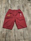 Nike Dri Fit Cleveland Cavaliers Nba Authentic Practice Sweat Shorts Size L Tall