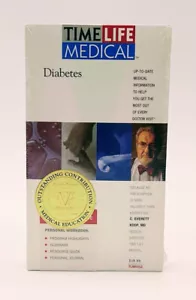 Time Life Medical VHS - Diabetes: At Time of Diagnosis - Video & Workbook - NEW - Picture 1 of 7