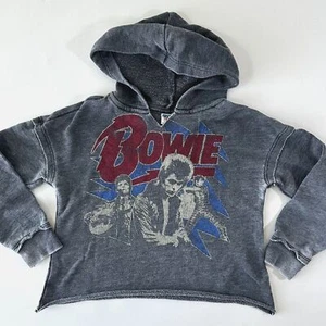 Junk Food David Bowie Band Hoodie Size 3T Toddler Pop Rock Music Sweatshirt - Picture 1 of 6