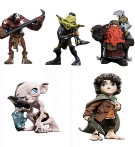 Weta - Lord Of The Rings - Mini Epics FRODO/GOLLUM/GIMLI/MORIA ORC/BERSERKER Set - Picture 1 of 24
