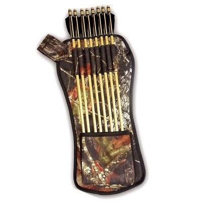 NYLON SIDE/HIP WAIST LONGBOW/RECURVE BOW ARROW QUIVER BAG DETACHABLE BELT LOOP - Image 1 of 2