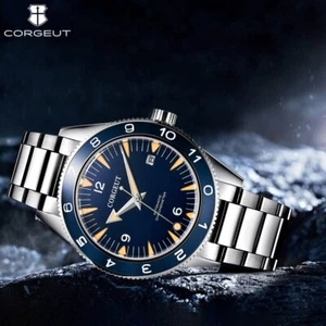 Reloj automático Corgeut 41 mm para hombre NH35 10ATM cristal zafiro fecha automática - Imagen 1 de 23