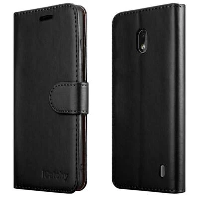 For Nokia 2.2 Phone Case Leather Wallet Book Flip Folio Stand View Cover - Image 1 of 4