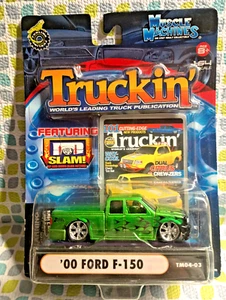 MUSCLE MACHINES TRUCKIN 00 FORD F-150 PRE-OWNED - Picture 1 of 7