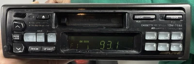 TESTED ALPINE TDM-7544 Car Audio Stereo  AM/FM CASSETTE Old School Vintage RARE - Image 1 of 4